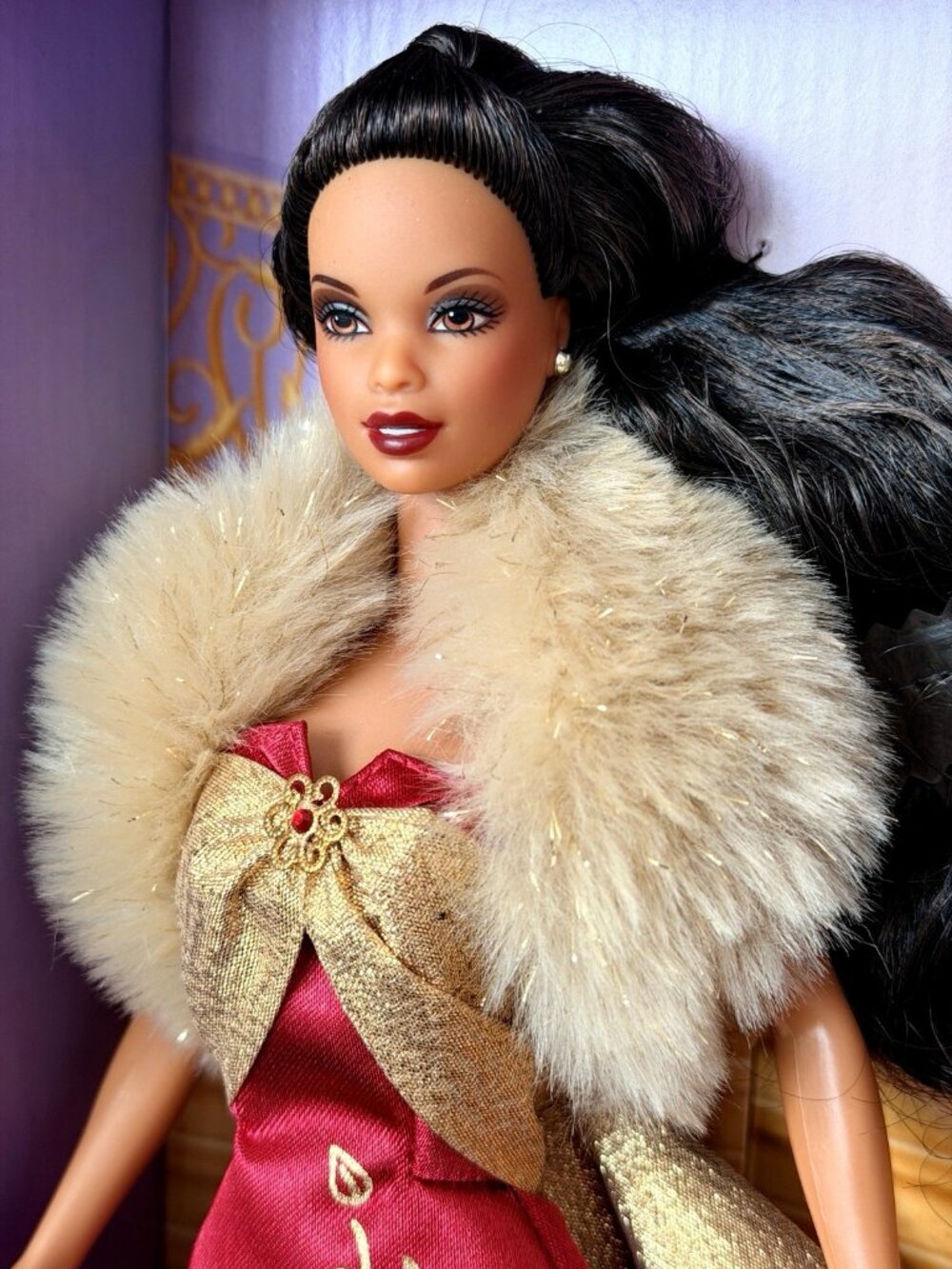 Barbie Glamorous Gala Doll African American B2723 Avon Exclusive NRFB - Picture 5 of 10
